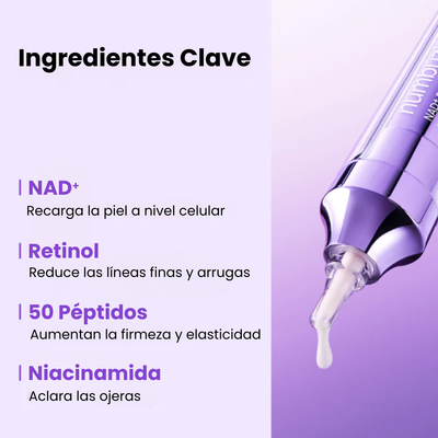 Crema de ojos Volumetox con NAD⁺ y Retinol Nº 9