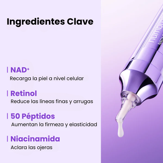 Crema de ojos Volumetox con NAD⁺ y Retinol Nº 9